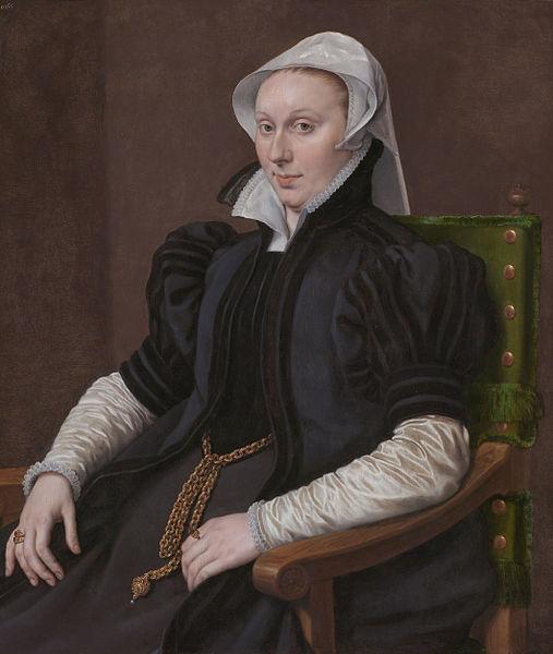 Anthonis Mor Portrait of Anne Fernely oil painting picture